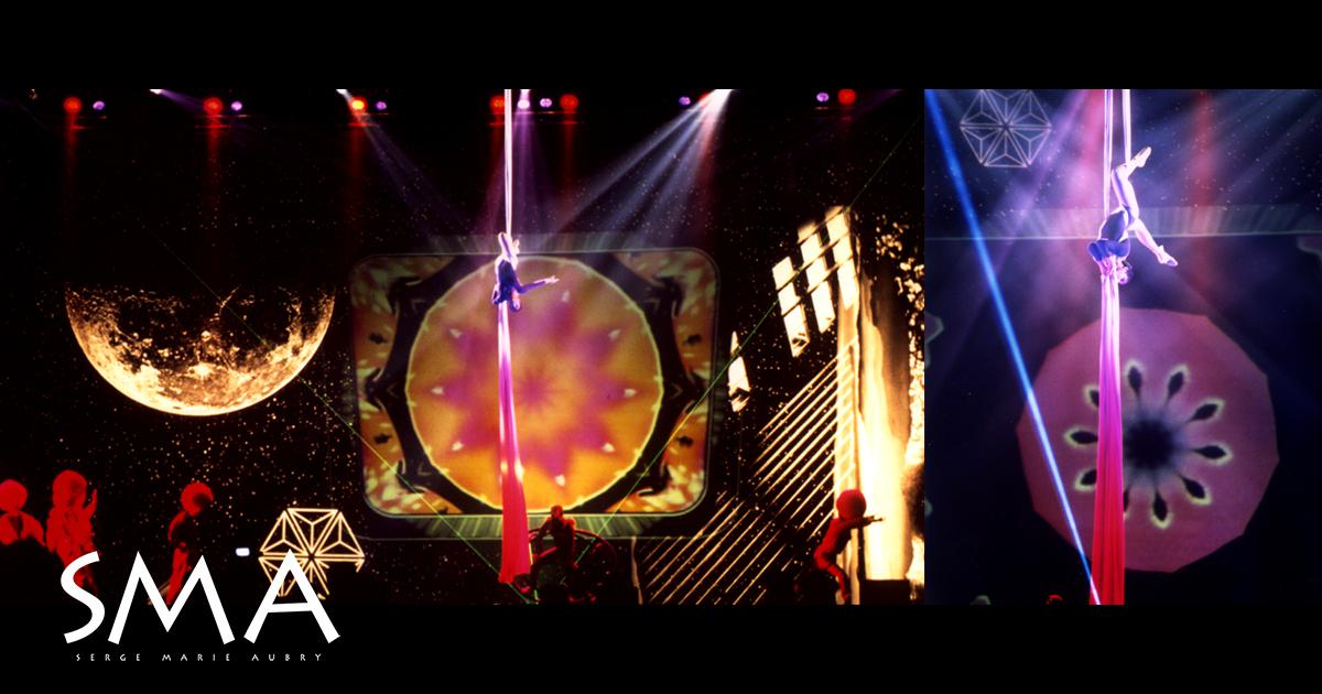 Créations danse, cirque, art vidéo Serge Marie Aubry